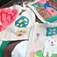 Kinderfeestje schildern op een katoenen draagtas in Wageningen en Tilburg